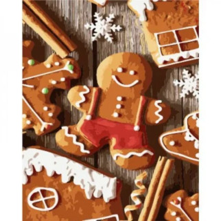 Картина за номерами "Новорічне печиво"  - Інтернет-магазин спільних покупок ToGether