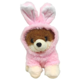 Мяка іграшка "Собачка", 16 см, рожева - Інтернет-магазин спільних покупок ToGether