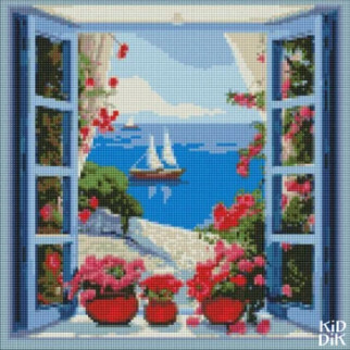 Алмазна мозаїка "Морський пейзаж" - Інтернет-магазин спільних покупок ToGether
