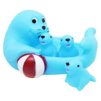 Набір іграшок для ванни "Родина морських котиків" (4 шт) - Інтернет-магазин спільних покупок ToGether