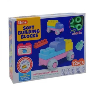 Конструктор гумовий "Soft Building Blocks", 12 деталей - Інтернет-магазин спільних покупок ToGether