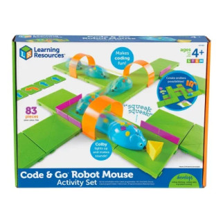 Ігровий STEM-набір LEARNING RESOURCES - МИШКА У ЛАБІРИНТІ (іграшка, що програмується, аксеc., картки) - Інтернет-магазин спільних покупок ToGether