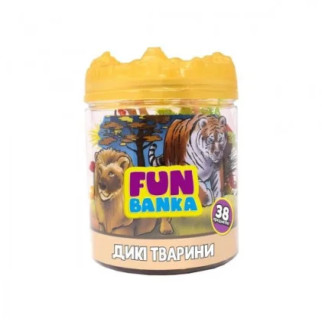 Ігровий міні-набір Fun Banka – Дикі тварини - Інтернет-магазин спільних покупок ToGether