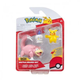 Набір ігрових фігурок Pokemon W18 - Пікачу, Літвік, Слоупок - Інтернет-магазин спільних покупок ToGether