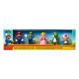 Набір ексклюзивних ігрових фігурок SUPER MARIO - Маріо та друзі 6 cm - Інтернет-магазин спільних покупок ToGether