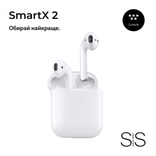 Навушники бездротові SmartX 2 Luxury Bluetooth преміум якість блютуз навушники - Інтернет-магазин спільних покупок ToGether