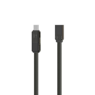 Combo 3-in-1 кабель Lightning/microUSB/Type-C USB, 1м tarnish Gplex RC-070th Remax 370101 - Інтернет-магазин спільних покупок ToGether