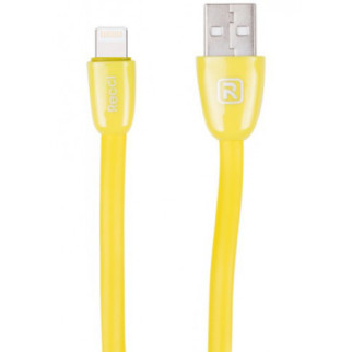 Lightning кабель 1 м Jelly жовтий Recci RCL-S100 - Інтернет-магазин спільних покупок ToGether