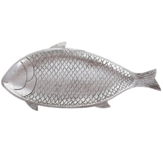 Блюдо Bona Di Риба SG37-881 38.5х17.2 см сріблясте - Інтернет-магазин спільних покупок ToGether