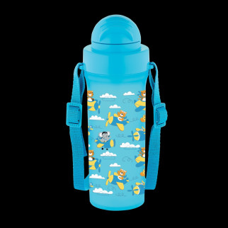 Пляшка для води дитяча Gustо Migo GT-G-912013-B 300 мл блакитна - Інтернет-магазин спільних покупок ToGether