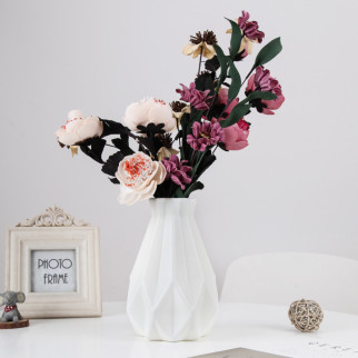 Ваза для квітів 14274 11х20.5 см біла - Інтернет-магазин спільних покупок ToGether