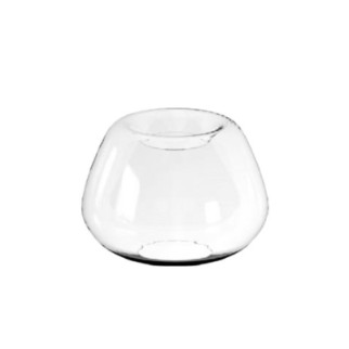 Ваза скляна Mazhura Rollo MZ-G-015 29 см - Інтернет-магазин спільних покупок ToGether