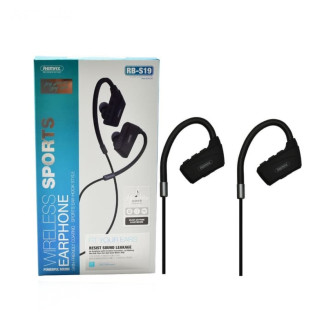 Вакуумні навушники Bluetooth Wireless Sports Remax RB-S19-Black - Інтернет-магазин спільних покупок ToGether