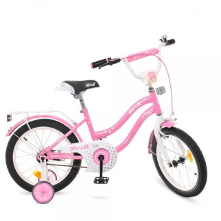 Велосипед дитячий Profi Star Y1691 16 дюймів рожевий - Інтернет-магазин спільних покупок ToGether