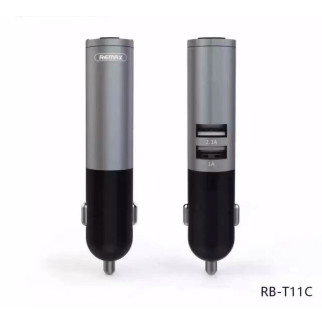 Гарнітура-зарядка Remax bluetooth RB-Т11С black - Інтернет-магазин спільних покупок ToGether