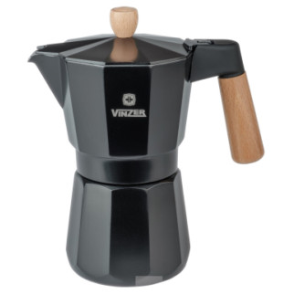 Гейзерна кавоварка Vinzer Latte Nero VZ-89382 300 мл - Інтернет-магазин спільних покупок ToGether