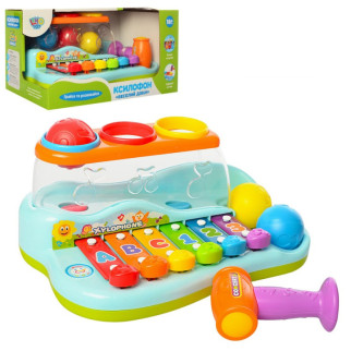 Іграшка дитяча Ксилофон Limo Toy LT-9199 26 см - Інтернет-магазин спільних покупок ToGether