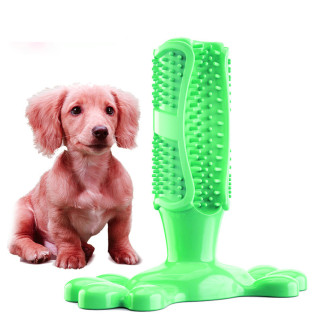 Іграшка для чищення зубів для собак 11503 12.6х9х4 см зелена - Інтернет-магазин спільних покупок ToGether