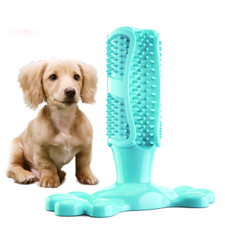 Іграшка для чищення зубів для собак 11504 12.6х9х4 см бірюзова - Інтернет-магазин спільних покупок ToGether