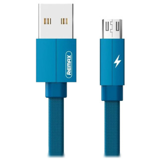 Кабель micro USB 1 м Kerolla синій Remax RC-094m - Інтернет-магазин спільних покупок ToGether