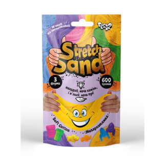 Кинетический песок Danko Toys Stretch Sand STS-04-01U 600 г - Інтернет-магазин спільних покупок ToGether