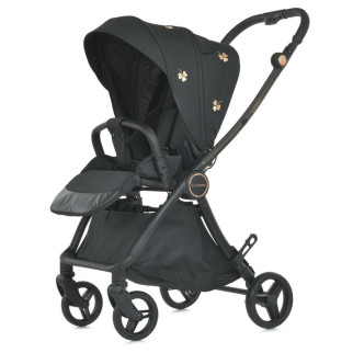 Коляска прогулянкова El Camino Versa Clover Black ME-1078-Clover-Black чорна - Інтернет-магазин спільних покупок ToGether