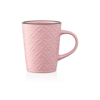 Кухоль Ardesto Relief AR-3474-P 320 мл рожева - Інтернет-магазин спільних покупок ToGether