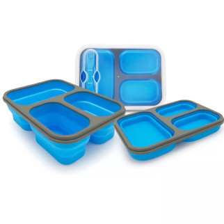 Ланч бокс харчовий Frico FRU-385-Blue синій - Інтернет-магазин спільних покупок ToGether