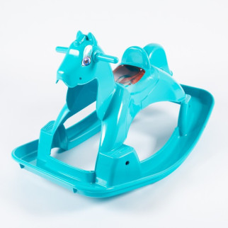 Конячка-гойдалка Doloni Toys 05550-7 блакитна - Інтернет-магазин спільних покупок ToGether