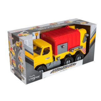 Машинка ігрова Tigres Middle truck Сміттєвоз 39369 44 см зелений - Інтернет-магазин спільних покупок ToGether
