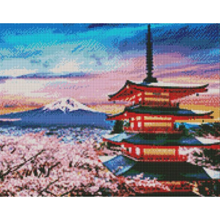 Набір для творчості Ідейка Алмазна мозаїка Улюблена Японія AMO7175 40х50 см - Інтернет-магазин спільних покупок ToGether