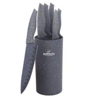 Набір кухонних ножів Bohmann BH-6165-Grey 6 предметів сірий - Інтернет-магазин спільних покупок ToGether