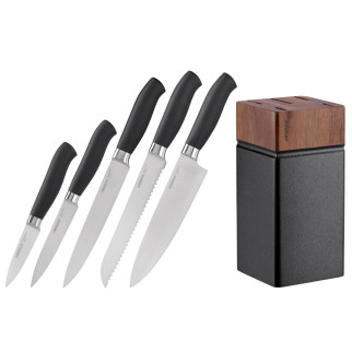 Набір ножів Ardesto Black Mars AR-2020-SW 6 предметів - Інтернет-магазин спільних покупок ToGether