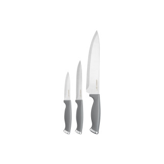 Набір ножів Ardesto Gemini Gourmet AR-2103-GR 3 предмети сірий - Інтернет-магазин спільних покупок ToGether
