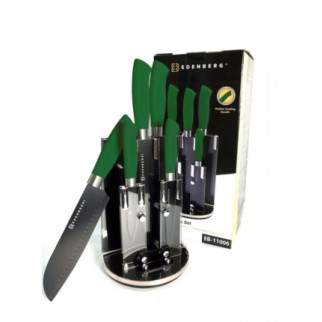 Набір ножів Edenberg EB-11006-Green 6 предметів зелений - Інтернет-магазин спільних покупок ToGether