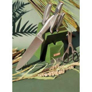 Набір ножів Edenberg EB-11023-Green 7 предметів зелений - Інтернет-магазин спільних покупок ToGether