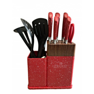 Набір ножів Edenberg EB-11098-Red 12 предметів червоний - Інтернет-магазин спільних покупок ToGether