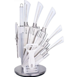 Набір ножів Rainstahl RS-KN-8003-09 9 предметів білий - Інтернет-магазин спільних покупок ToGether
