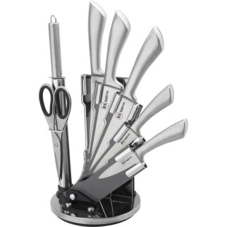 Набір ножів з нержавіючої сталі на підставці 8 пр Rainstahl RS\KN-8000-08 - Інтернет-магазин спільних покупок ToGether