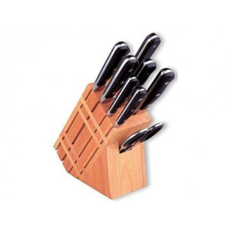 Набір ножів на підставці Vinzer Master VZ-50111 9 предметів - Інтернет-магазин спільних покупок ToGether