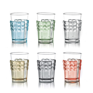 Набір склянок Guzzini Tiffany 19970052 13,4х8х16,5 см 6 шт - Інтернет-магазин спільних покупок ToGether