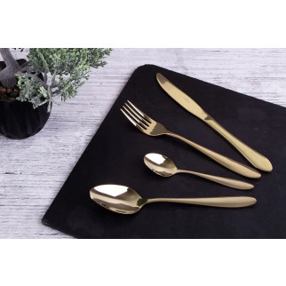 Набір столових приборів Berlinger Haus Cutlery sets BH-2639 24 предмети золотистий - Інтернет-магазин спільних покупок ToGether