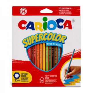 Набір кольорових олівців Carioca 43393 24 кольори - Інтернет-магазин спільних покупок ToGether