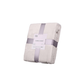 Плед Ardesto Flannel ART-0202-SB 200х220 см айворі - Інтернет-магазин спільних покупок ToGether