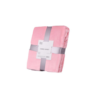 Плед Ardesto Flannel ART-0207-SB 160х200 см рожевий - Інтернет-магазин спільних покупок ToGether