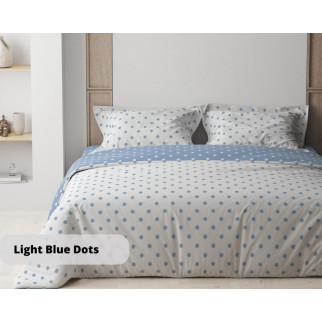 Постільна білизна полуторна ТЕП Happy Sleep Light Blue Dots ТЕП 2-03794-25070 150х215 см - Інтернет-магазин спільних покупок ToGether