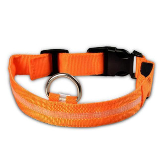 Ремінець регульований для собак світиться 9393 S помаранчевий - Інтернет-магазин спільних покупок ToGether
