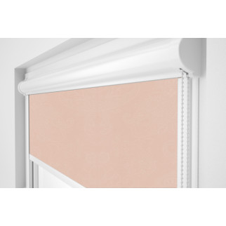 Рулонна штора Rolets Арабеска 2-2070-725 72.5x170 см закритого типу Світло-рожева - Інтернет-магазин спільних покупок ToGether