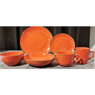 Салатник Ardesto Bagheria Warm apricot AR-2914-CGC 14 см оранжевий - Інтернет-магазин спільних покупок ToGether