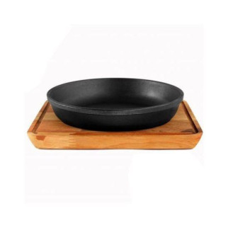 Сковорода чавунна з підставкою Brizoll Horeca H2040-D 20 см - Інтернет-магазин спільних покупок ToGether